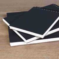 Carnets de croquis A3 A4 en gros, couverture en papier personnalisée, carnet à spirales, carnets de croquis A5 pour le dessin