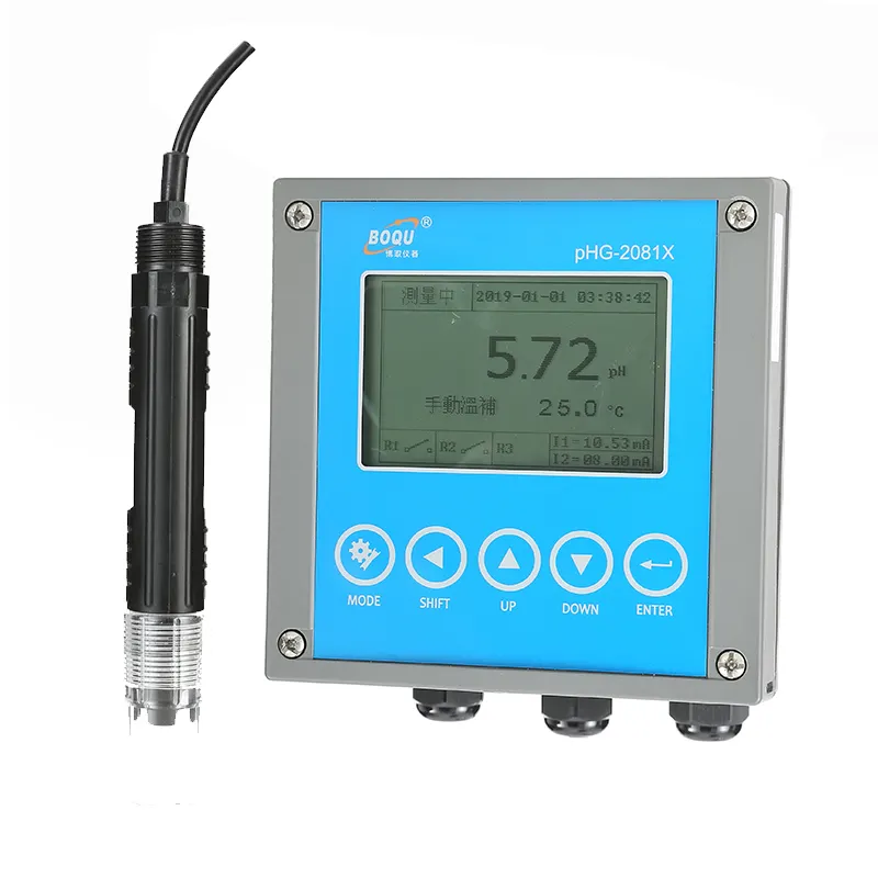 Industriële Water Kwaliteit Online Analyzer Controle Pomp Doseren Controller Ph Meter
