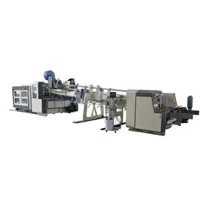 Otomatik FFG xo so katlayıcı yapıştırıcı makine oluklu makine tutkal tabancası sistemi katlanır ve karton için yapıştırma 0.6 ~ 1.0mpa 220 pcs/min