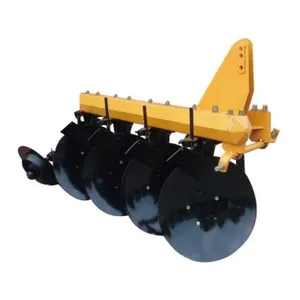 4WD 120hp mini agricultural farm tractor implements tillage soil preparation machinery fish plow 5 disc plough for tractor