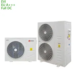 School Hotel Apartment Office Building Hot Wate Air Conditioning Full DC Frequency Conversion R290 Monobloc Air Source Heat Pump