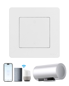 MOES Tuya 20A ZigBee akıllı isıtıcı AC anahtarı yüksek yük elektrik monitör çift kutuplu App uzaktan kumanda desteği Alexa - Product Image 1