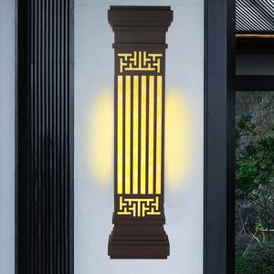 Modern Indoor Outdoor Loft Incandescent Wall Light Antique <b>Vintage</b> Aluminium Garden <b>Lamp</b> Waterproof PC Body Stainless Steel Base - Product Image 6