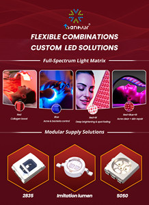 ราคาโรงงาน ไฟ LED บำบัดทางกายภาพบำบัด ความสว่างสูง ชิปคู่ 660nm 850nm NIR อินฟราเรดสีแดง อุปกรณ์บรรเทาอาการปวดและฟื้นฟูสมรรถภาพ - Product Image 4