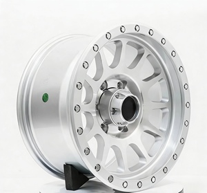 Rines de 17-20 Pulgadas con Diseño Multirradio 5x127 6x139.7 Simulados con Beadlock para Camionetas 4x4, Compatibles con Ranger, Hilux, Tank, Jeep Wrangler - Product Image 1