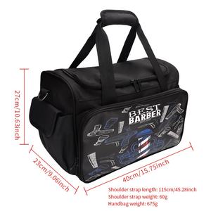 Sac à dos professionnel grande capacité pour coiffeur avec fermeture éclair, pour tondeuses électriques et sèche-cheveux, sac de rangement pour barbier (modèle international) - Product Image 6