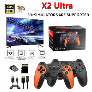 Console de jeu rétro X2 Ultra TV Stick 4K avec plus de 60000 jeux, 256 Go, 40 émulateurs, manettes sans fil, Plug and Play - Product Image 6