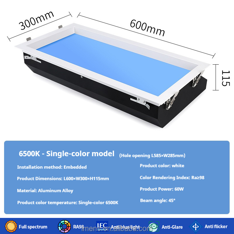 ultra-thin300*600[Embedded]-6500K-RA98