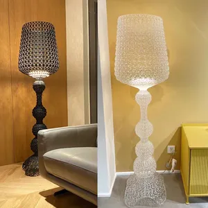 L5201 moderne Stehlampen Design heiß verkaufen Hohl gitter riesige Tasse Stehlampen für Schlafzimmer Acryl Riesen becher Stehlampe