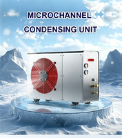 Prix d'usine Unité de condensation micro-canaux à condensation par micro-canaux, unité split au sol, légère, gris, 5 CV, 4459 W, à économie d'énergie, automatique, pour
