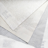 Tissu de rideau transparent moderne de couleur unie, vendu au mètre, pour draperies de fenêtre contemporaines et projets d'aménagement intérieur
