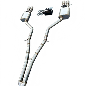 Sistema de Escape Universal <span class=keywords><strong>Starcar</strong></span> Performance Full Valvetronic de Acero Inoxidable con Acabado Liso de 1.5 mm de Espesor para Audi S8 D3 Sedán - Product Image 1