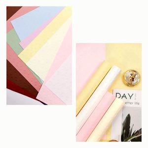 Décoration DIY en forme de cœur, papier épais en relief pour emballer des bouquets de fleurs, pour fleuristes, mariages, anniversaires, emballages cadeaux - Product Image 3