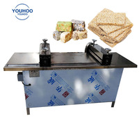 Machine de table de découpe de barre de céréales petite machine de formage de barre de céréales machine de découpe de beurre de pouding gelée