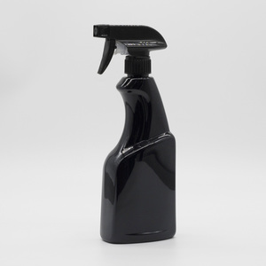 Botellas pulverizadoras de plástico negro de 500 ml con gatillo, pulverizador manual de compresión de aire, botella pulverizadora vacía <span class=keywords><strong>para</strong></span> riego del hogar y jardín, 16 oz - Product Image 4