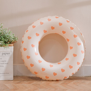 Tanyozhe Inflatable Swimming <b>Ring</b> Heart Pattern Child Float For Swimming And Water Sports - Product Image 2