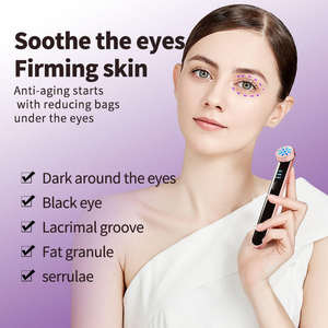 Appareil de massage des yeux et du visage SHOmfrs Factory à lumière rouge, <span class=keywords><strong>radiofréquence</strong></span> et microcourant pour le soin de la peau OEM/ODM - Product Image 3