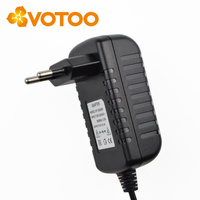 Adaptateur d'alimentation universel AC DC 5V/12V 2A certifié CE, garantie de 2 ans, pour éclairage LED, PC/ordinateur portable, prise UK/AU/EU, prise haute performance