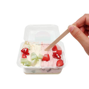 Großhandel Maßgefertigte Umweltfreundliche Einweg-DIY-Birkenholz-Eisstiele Popsicle-Stäbchen Handgefertigt 114*10*2mm - Product Image 6