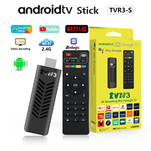 Smart Mini TV Stick <strong>Android</strong> Tv TVR3-S Amlogic S905l <strong>Chromecast</strong> 4K HDR Support Wifi 2.4G <strong>Streaming</strong> Media Player Portable TV Box - Product Image 2