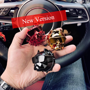 Diffuser Bulldog Kreatif Dekorasi Mobil Harga Pabrik Parfum Klip Parfum Mobil Bulldog Ventilasi Otomatis Parfum Aroma Parfum - Product Image 3