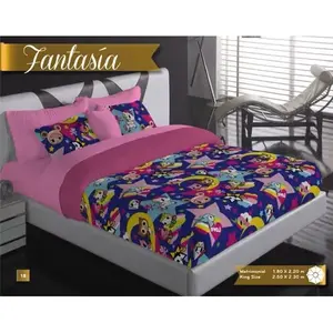 Manta de piel de oveja con personajes de dibujos animados, ropa de cama rectangular para parejas, oferta de primavera - Product Image 6