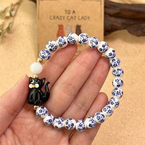 Natural Stone Bracelet Colorful Glass Beaded Strength and Courage Laser <b>Engraved</b> Logo for Wholesalers Flexible Payment Terms - Product Image 3