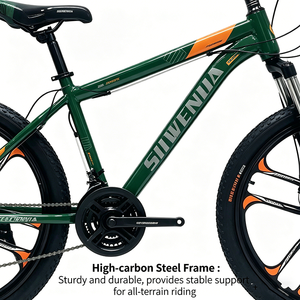 Bicicleta de Montaña de Doble Suspensión para Adultos, Hombres y Mujeres, con Neumáticos de 24 y <span class=keywords><strong>26</strong></span> Pulgadas para Descenso en Terrenos Difíciles - Product Image 2