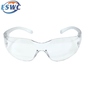 Offres Spéciales anti-poussière rayures lunettes de sécurité industrielles transparentes ANSI Z87.1 certifié PC cadre lunettes Protection UV sans cadre - Product Image 2