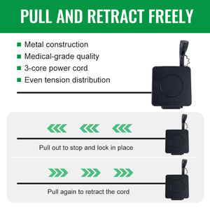 Câble de charge Mella EV avec enrouleur <span class=keywords><strong>mural</strong></span> à ressort et équilibrage, câble d'alimentation rétractable - Product Image 2