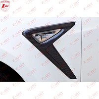 Z-ART 2013-2015 modèle S Aerokit pour Tesla modèle S Tuning Kit de carrosserie pour Tesla modèle S diffuseur vent Spoiler Kit accessoires de voiture