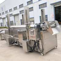 Friteuse continue électrique à gaz pour chien de maïs chaud Fromage coréen Machine à frire pour hot-dog Restaurants Magasins d'alimentation Noyau de pompe à moteur