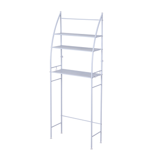 Étagère <span class=keywords><strong>de</strong></span> rangement sur les toilettes à 3 niveaux en acier au carbone métallique, gain <span class=keywords><strong>de</strong></span> place, étagère <span class=keywords><strong>de</strong></span> <span class=keywords><strong>salle</strong></span> <span class=keywords><strong>de</strong></span> <span class=keywords><strong>bain</strong></span> pour buanderie, lavabo, support au sol - Product Image 5