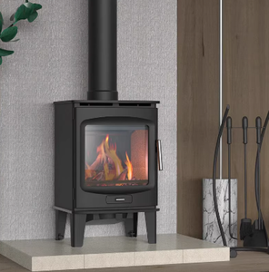 เตาผิงเหล็กหล่อแบบตั้งพื้น WF905 Brogan True Fire ECO Design สำหรับเผาไม้ กำลังไฟ 5 กิโลวัตต์ เหมาะสำหรับห้องนั่งเล่นในบ้านพักตากอากาศ - Product Image 3