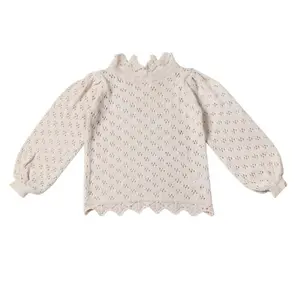 Crochet मॉडल स्वेटर बच्चे बच्चों के हाथ बुना हुआ ऊनी स्वेटर डिजाइन