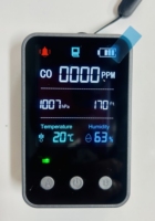 Prodolita PT06 3 in 1 Detektor Gas Portabel Monitor Udara Kartu SD Altimeter/Pengukur Tekanan/Kelembaban/Suhu Meter Karbon Monoksida