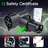 Pour J1772 Type1 à Tesla véhicule électrique adaptateur EV pour Type 1 à TESLA convertisseur EV chargeur connecteur accessoires de voiture électrique
