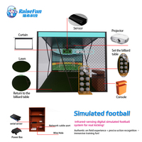 Machine de simulation de football interactive AR pour l'intérieur, jeu de sport interactif mural, entraînement de simulation de football AR