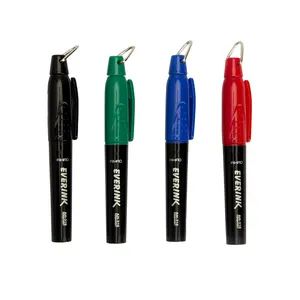 Aihao-Mini marcador permanente de plástico personalizado, 4 colores, venta al por mayor