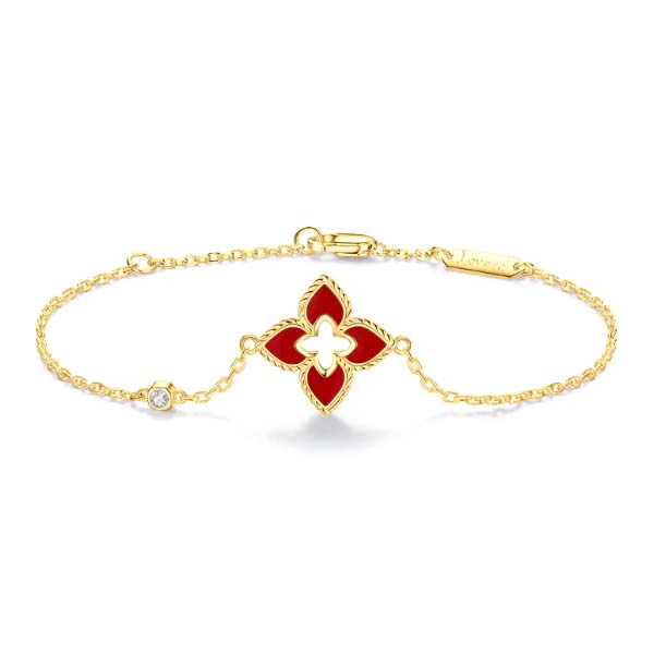 Gold+Red Agate
