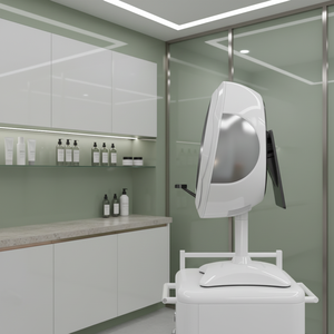 Analisador de Pele Facial 3D Inteligente com IA, Análise de Pigmentação, Umidade, Acne e Rugas, Fonte de Luz LED de 5 Espectros, Tela iPad, UE - Product Image 1