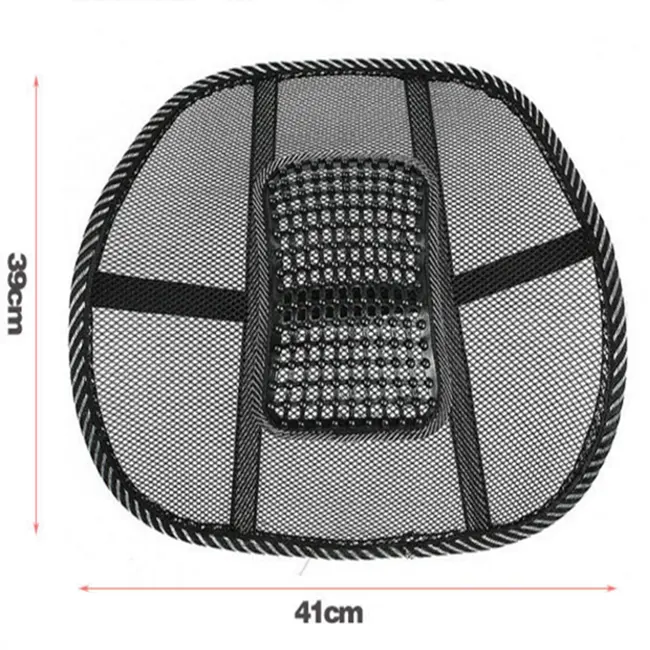 गर्म बिक्री ergonomic जाल कार सीट कार्यालय की कुर्सी मालिश बाक़ी वापस समर्थन कमर तकिया