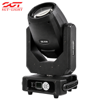 Mini projecteur de scène à tête mobile 295W, 13 couleurs, double prisme, effet frost et stroboscope, service complet pour l'éclairage de scène