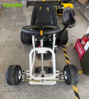 Mini Drift Kart 1200W 60V20A Batterie Au Lithium Électrique Go Kart Racing Go Karts Buggy