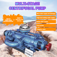 Pompe d'alimentation de chaudière industrielle haute pression horizontale multicellulaire centrifuge pour l'eau chaude et l'alimentation en eau