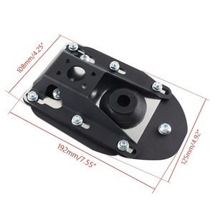Base de montage pour levier de vitesses court Auso-Racing pour BMW E30 E36 E46 E8x E9x en alliage d'aluminium réglable mécaniquement - Product Image 5