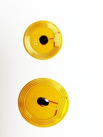 Mini-étiquette NFC circulaire flexible FPCD 10 mm ISO 14443A 13,56 MHz, étanche et résistante aux hautes températures, pour carte de membre professionnelle