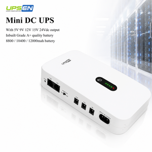 Batteria al Litio UPS-18Wh Serie <span class=keywords><strong>Nemo</strong></span> UPSEN 12V/24V DC con Ricarica Solare, Autonomia <span class=keywords><strong>2</strong></span>-8 Ore per Router WiFi/Lampada - Product Image 1