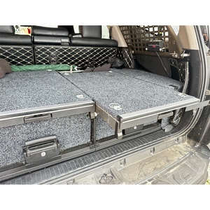 ระบบลิ้นชักสำหรับรถกระบะ 4Runner สำหรับตั้งแคมป์ในรถ SUV พร้อมเครื่องอัดอากาศ ชุดลิ้นชักแบบซ่อน DIY สำหรับรถตู้ VRD4X4 ลิ้นชักสำหรับรถขับเคลื่อน 4 ล้อ - Product Image 6