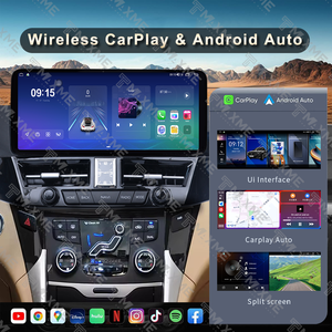 مشغل دي في دي للسيارة بشاشة 12.3 بوصة يعمل بنظام أندرويد لسيارة هيونداي سوناتا 2010، نظام وسائط متعددة للسيارة مع شاشة وراديو ونظام ملاحة - Product Image 5